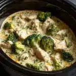 Slow Cooker Chicken Alfredo with Broccoli Recipe