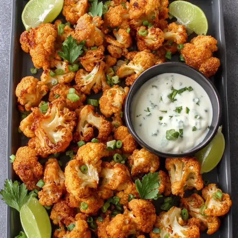 Air Fryer Buffalo Cauliflower Recipe