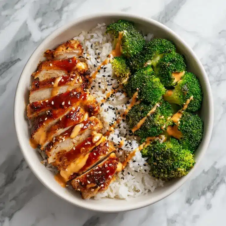 Healthy Sticky Chicken Bowls Recipe! Recipe