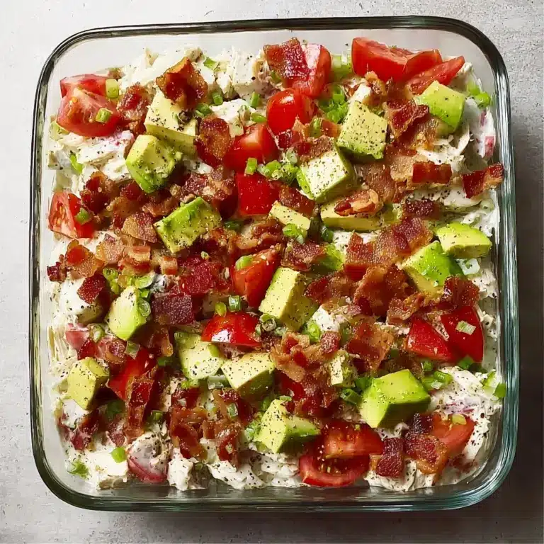 BLT Chicken Salad for Meal Prep Recipe