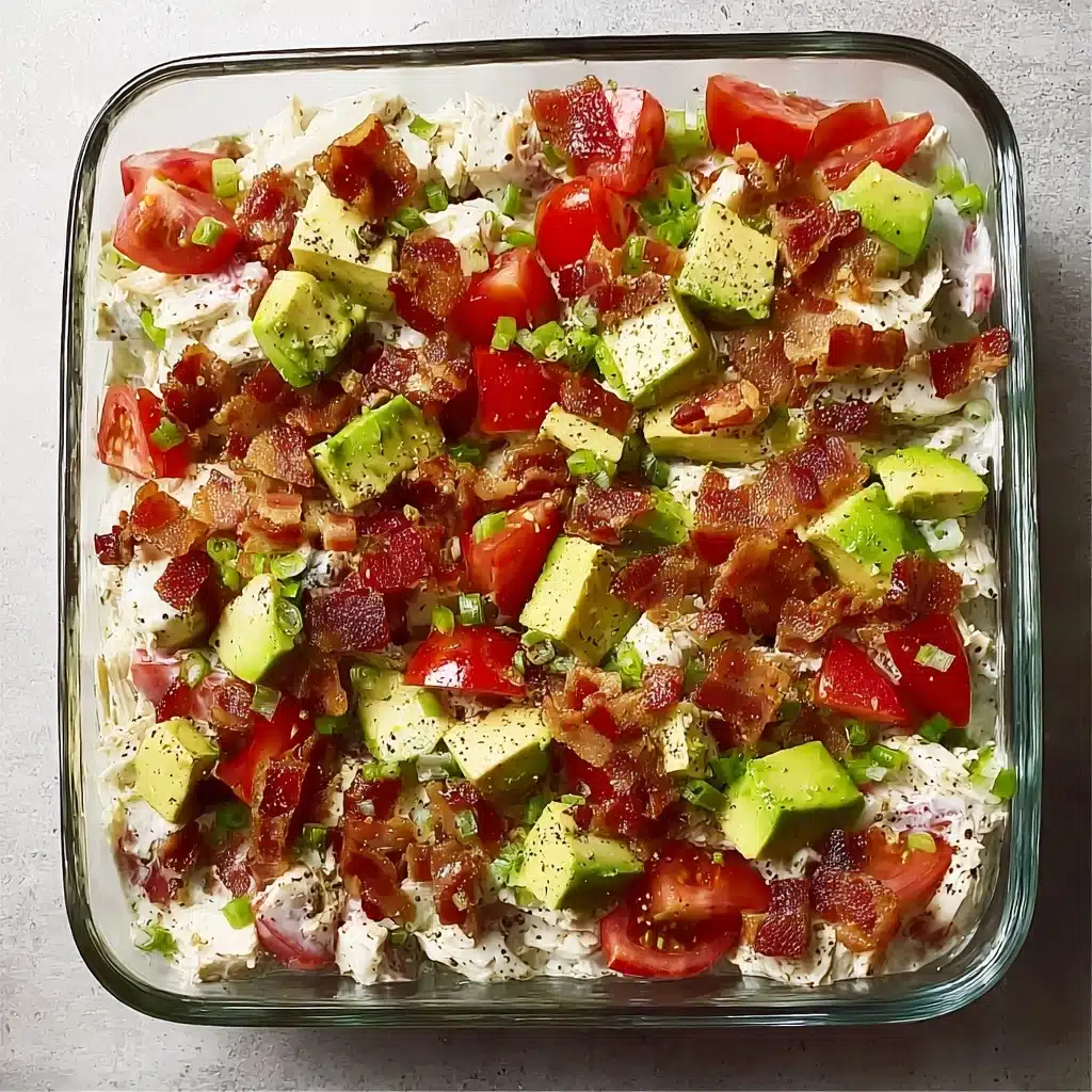 BLT Chicken Salad for Meal Prep Recipe