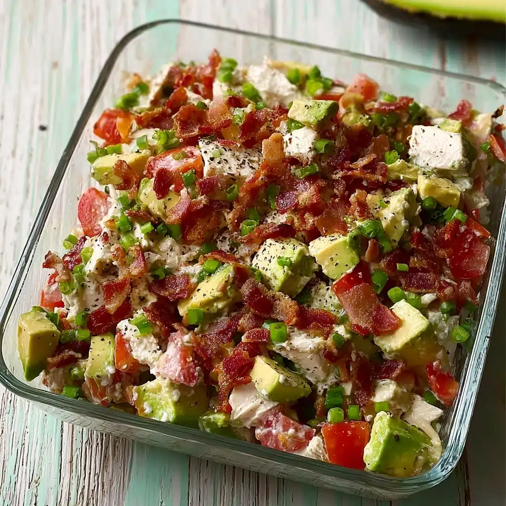 BLT Chicken Salad for Meal Prep Recipe - Recipe Image