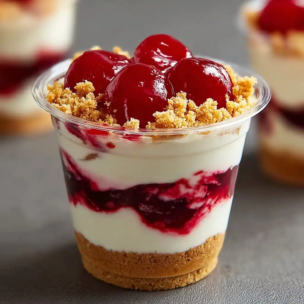 No-Bake Cheesecake Parfaits Recipe - Recipe Image