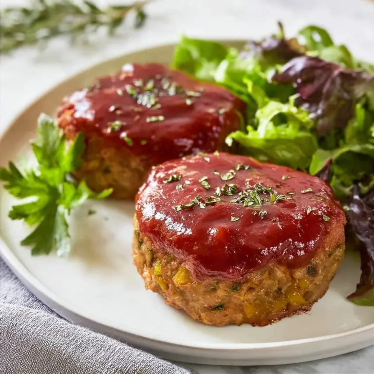 Best Easy Mini Meatloaf – With Ground Turkey Recipe