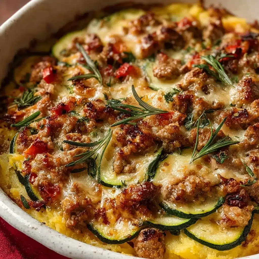 Ground Turkey Zucchini Casserole Recipe