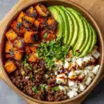 Ground Beef Hot Honey Bowl Recipe