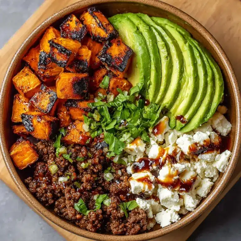 Ground Beef Hot Honey Bowl Recipe