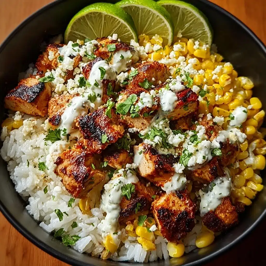 Street Corn Chicken Bowl Recipe