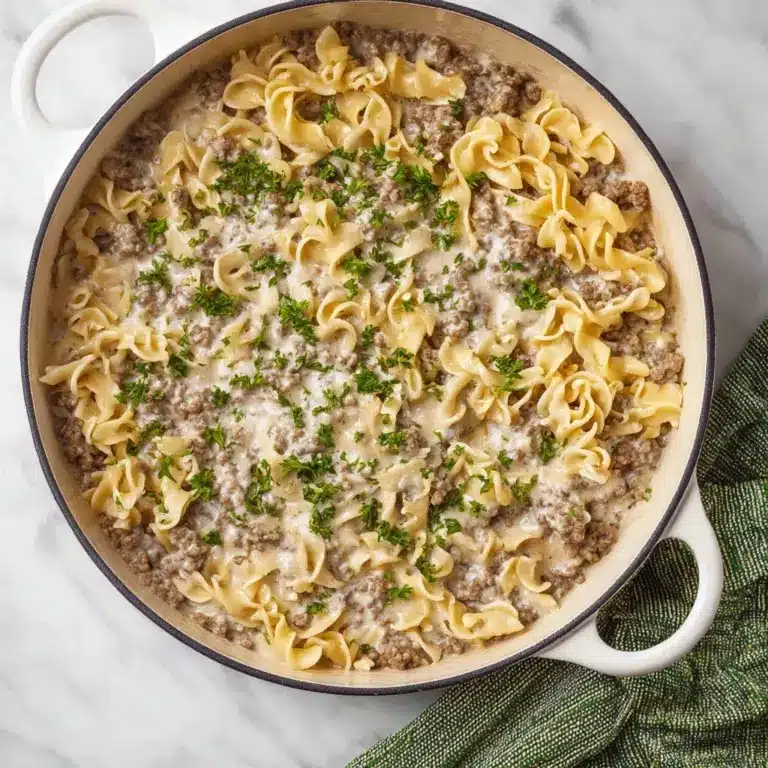 The Best Hamburger Stroganoff Recipe
