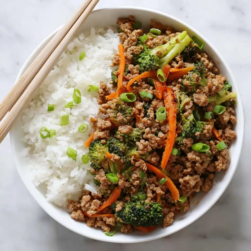 Ground Turkey Teriyaki Stir Fry Recipe - Recipe Image