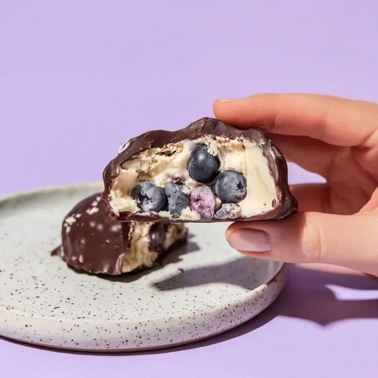 Wholesome Frozen Blueberry Yogurt Clusters Recipe