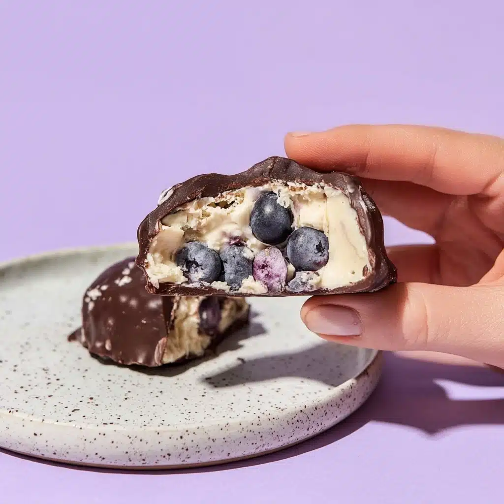Wholesome Frozen Blueberry Yogurt Clusters Recipe