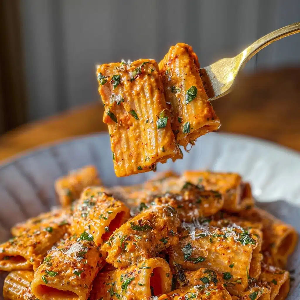 Easy and Creamy Tomato Garlic Pasta Recipe