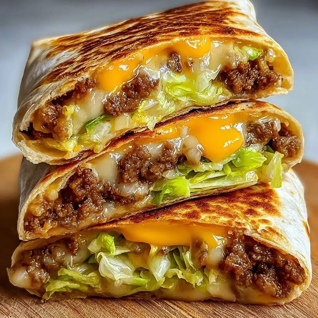 Homemade Big Mac Wraps Recipe