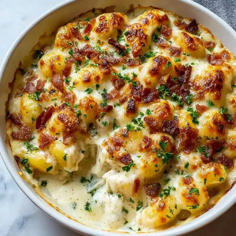 Creamy Crack Chicken Gnocchi Recipe