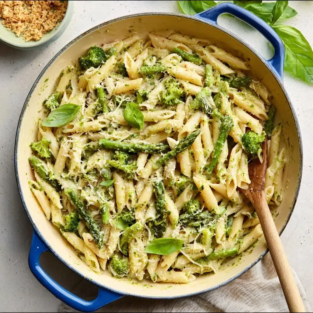 One Pot Creamy Garlic Pasta Recipe