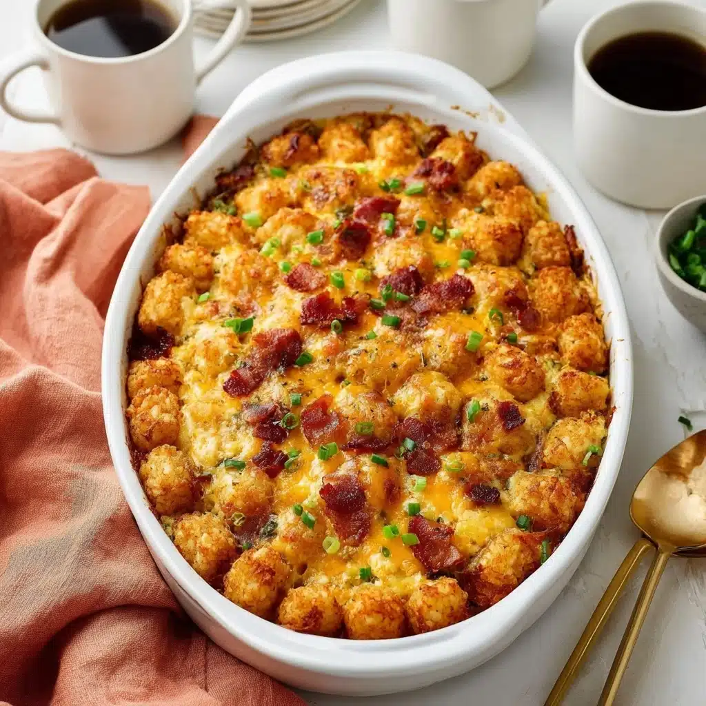 Tater Tot Breakfast Casserole (Make-Ahead Breakfast) Recipe - Recipe Image