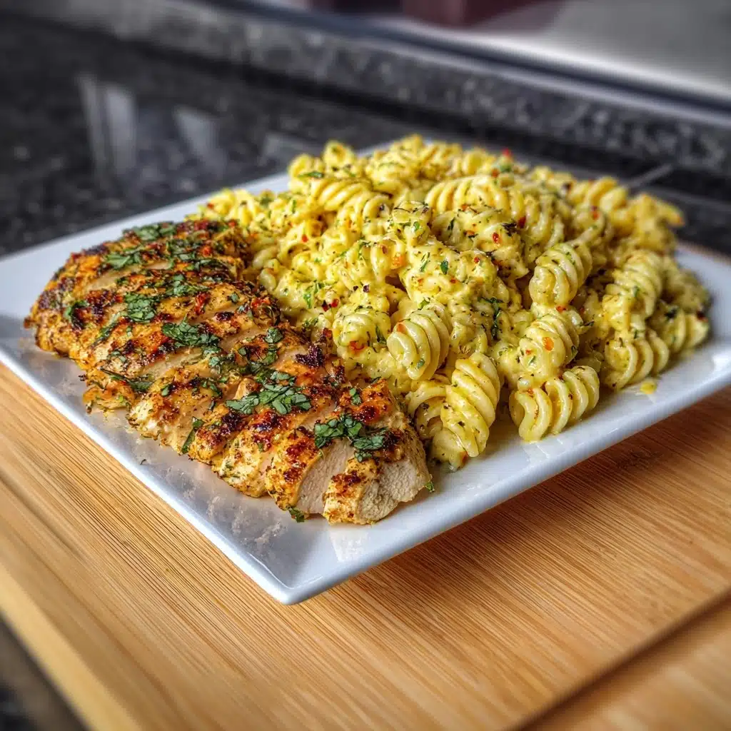 Creamy Garlic Parmesan Chicken Pasta Recipe - Recipe Image