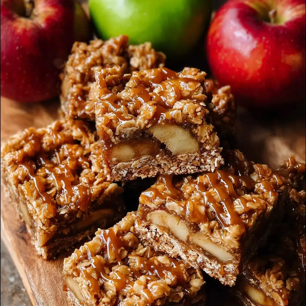 salted caramel apple pie bars Recipe