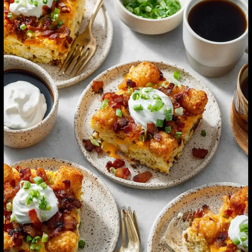 Tater Tot Breakfast Casserole Recipe - Recipe Image