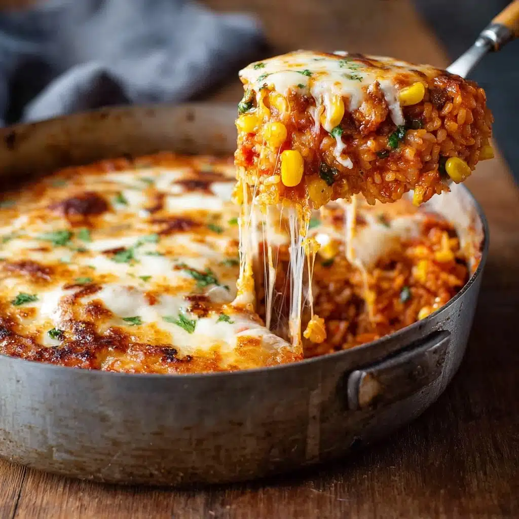 Easy Chicken Enchilada Rice Casserole Recipe