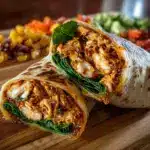 Sweet Chili Chicken Wraps Recipe