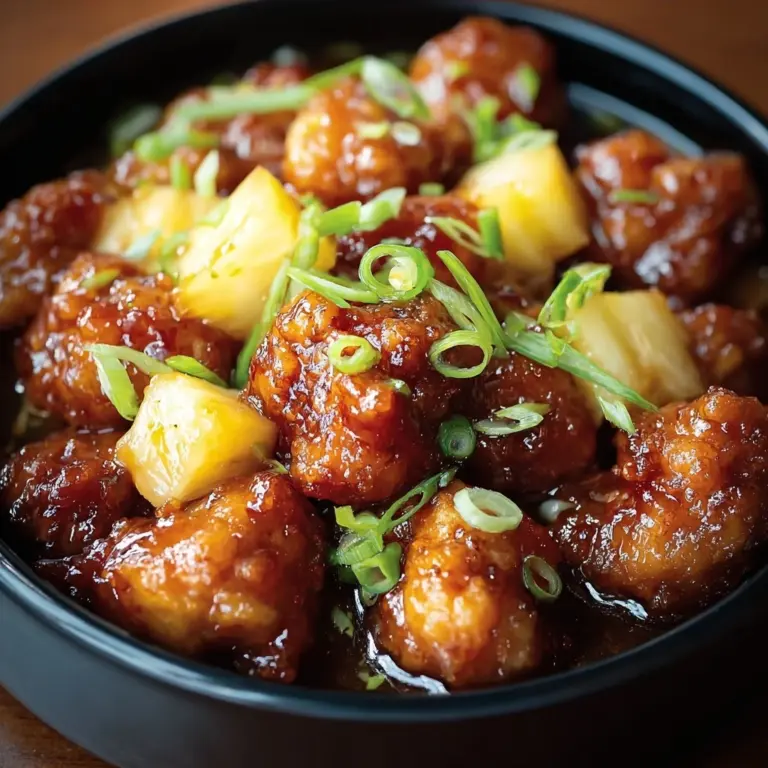 brown sugar pineapple chicken Recipe