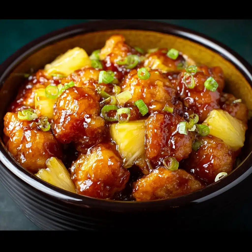 brown sugar pineapple chicken Recipe - Recipe Image