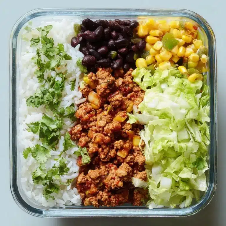 Taco Lunch Bowls Recipe