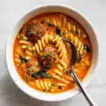 Creamy Italian Meatball Soup Recipe
