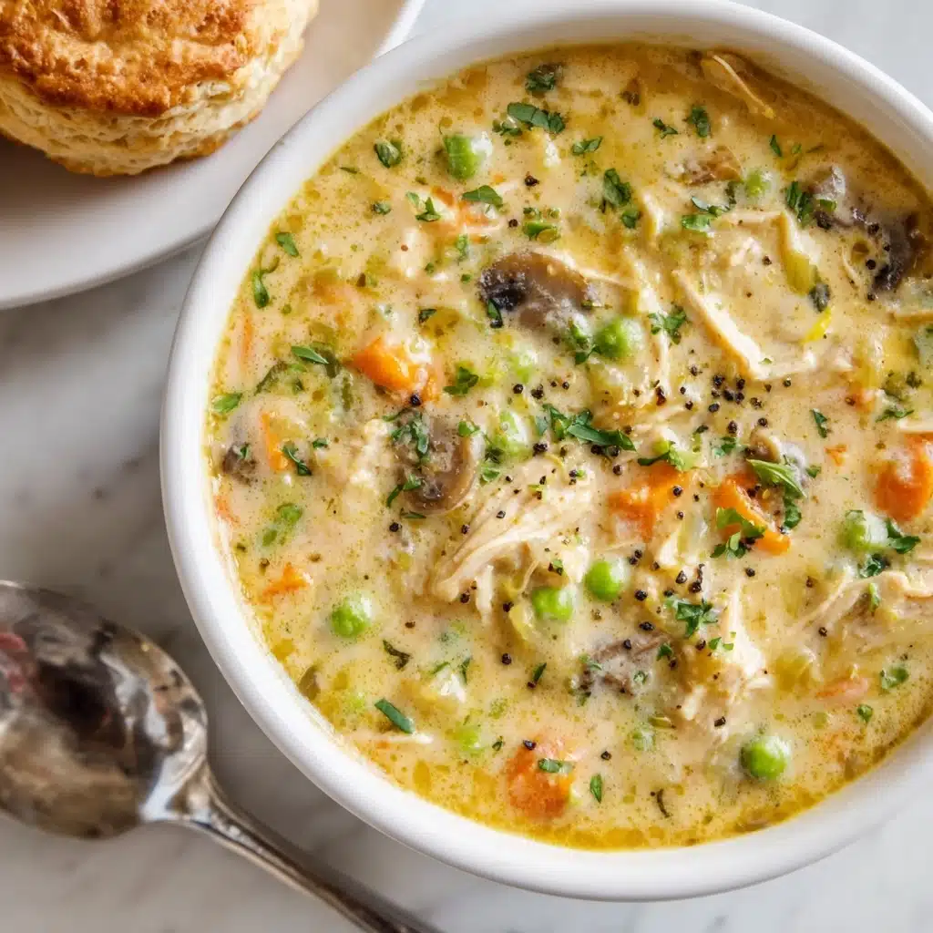Chicken Pot Pie Soup Recipe