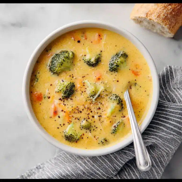 Broccoli Cheddar Soup Recipe