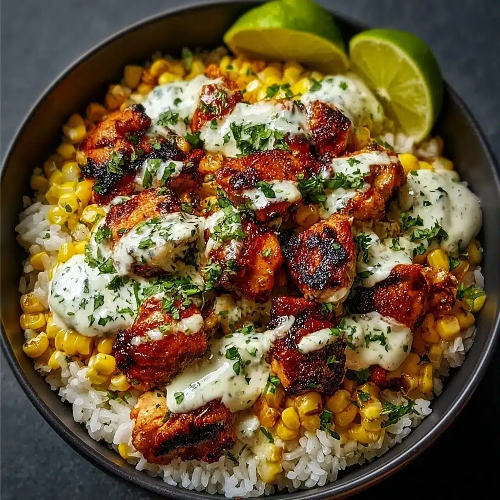 Street Corn Chicken Bowl Recipe - Recipe Image