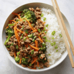Ground Turkey Teriyaki Stir Fry Recipe