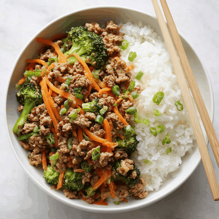Ground Turkey Teriyaki Stir Fry Recipe