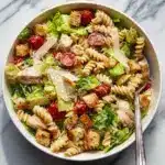 Chicken Caesar Pasta Salad Recipe