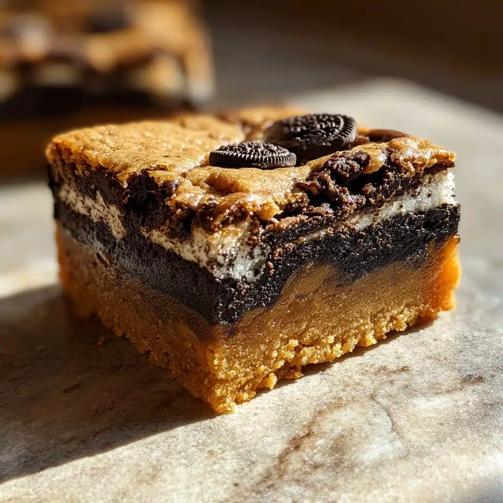 Amazing Slutty Brownies (Cookie Dough): 3 Decadent Layers Recipe - Recipe Image