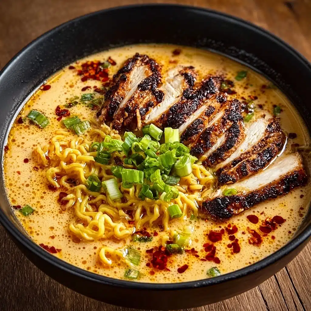 Fiery Chicken Ramen Recipe - Recipe Image