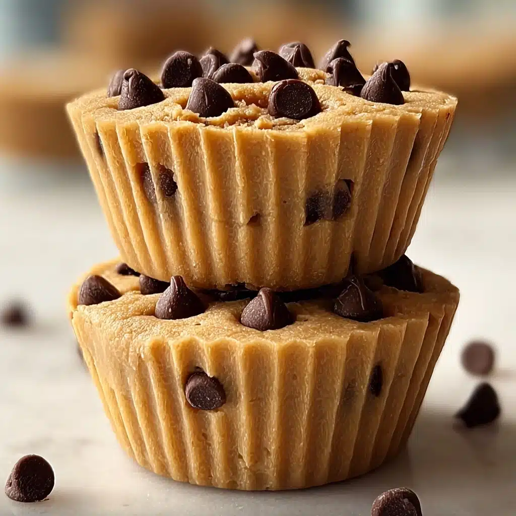 Peanut Butter Chocolate Chip Cookie Cups Recipe - Recipe Image