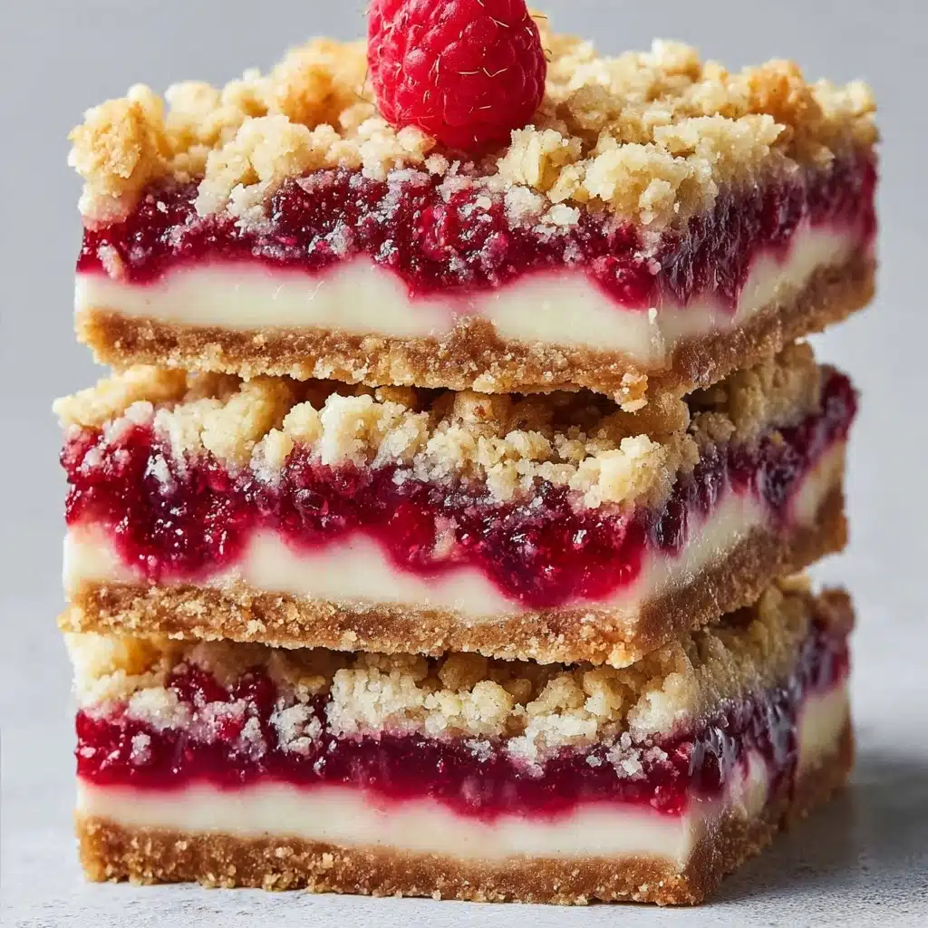 Irresistible Raspberry Cheesecake Bars Recipe - Recipe Image