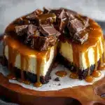 Caramel Brownie Cheesecake Recipe