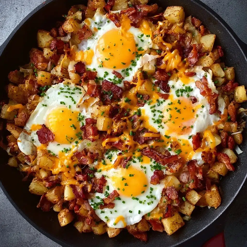 Bacon, Egg, and Potato Hash Recipe - Recipe Image
