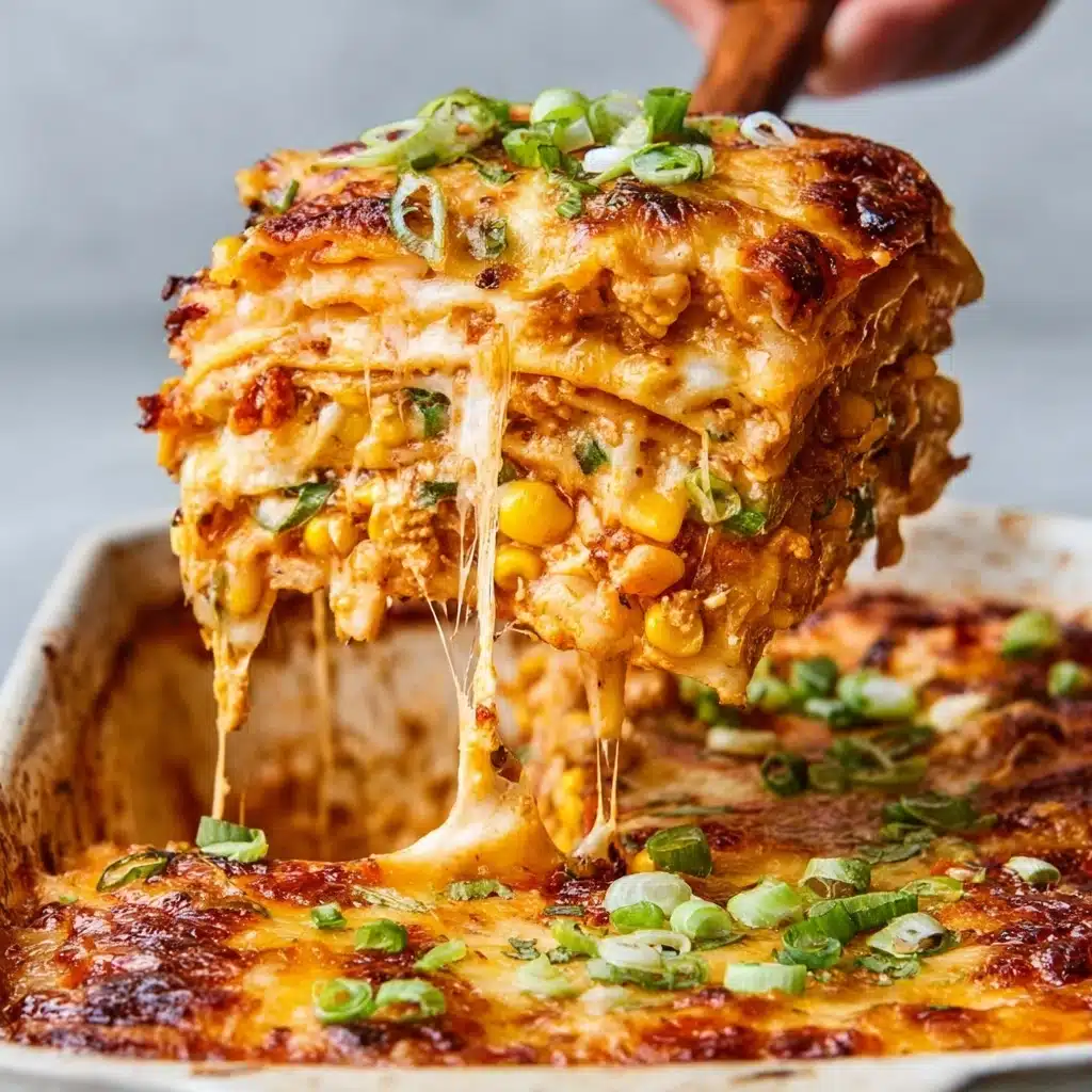 Easy Chicken Enchilada Rice Casserole Recipe - Recipe Image