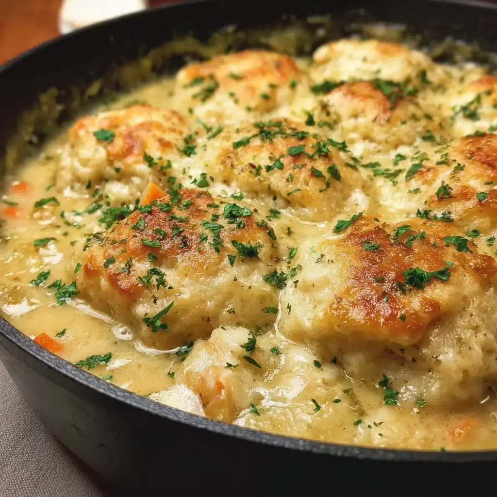 Easy Slow Cooker Chicken & Dumplings Recipe - Recipe Image