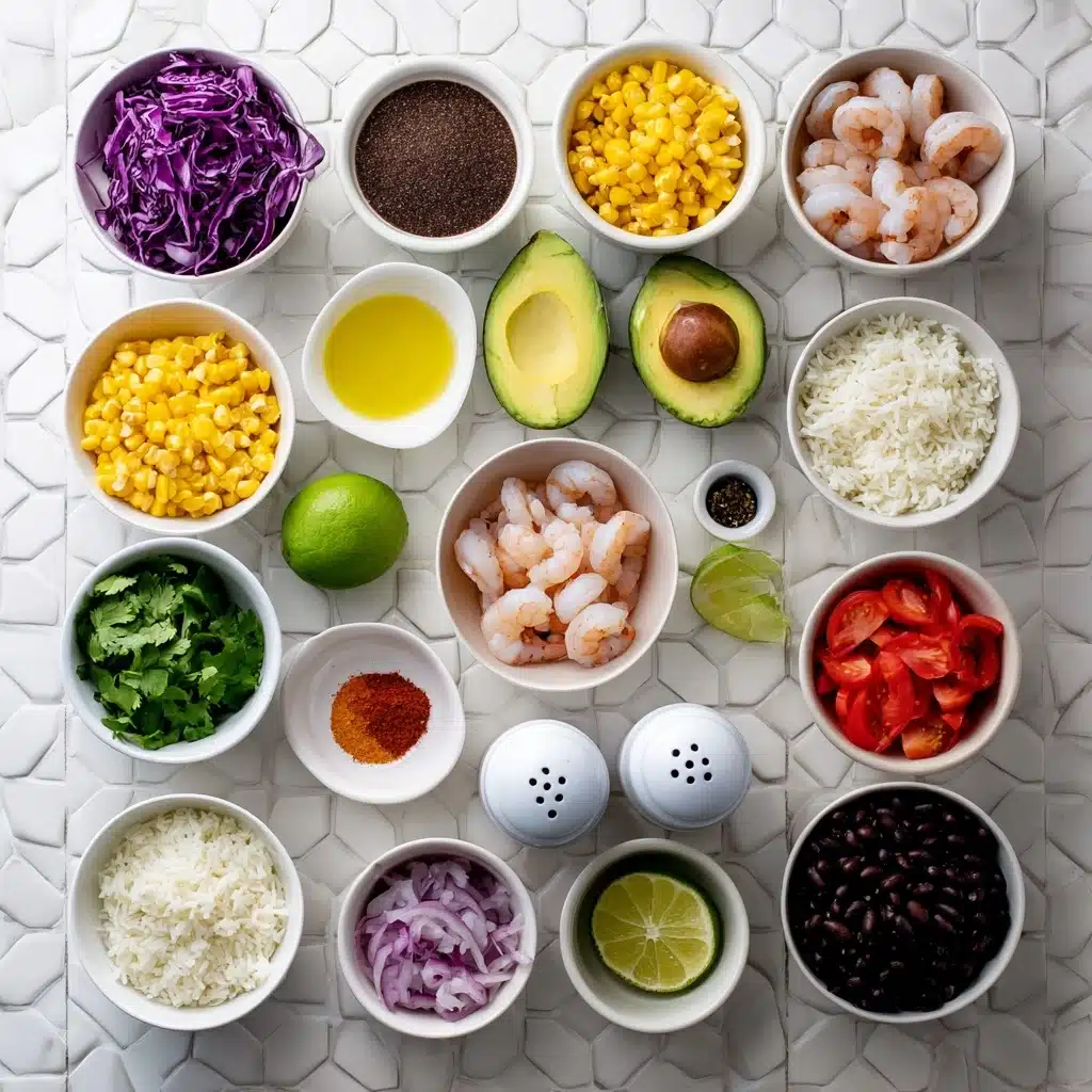 Shrimp taco rice bowl Recipe - Recipe Image