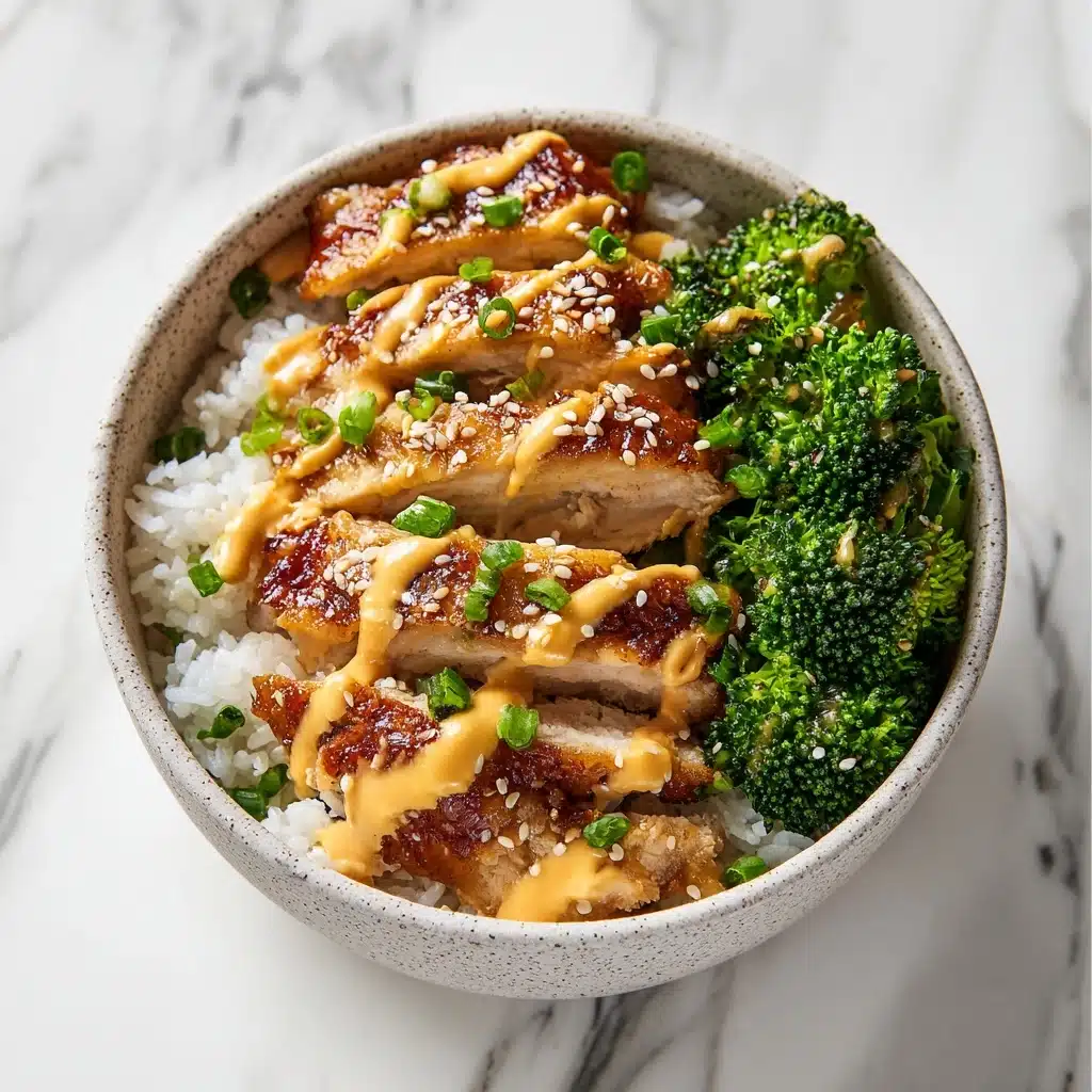 Healthy Sticky Chicken Bowls Recipe! Recipe - Recipe Image