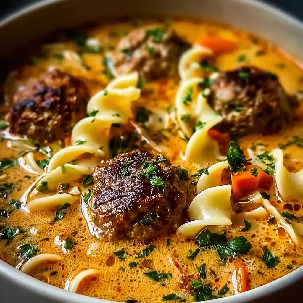 Creamy Italian Meatball Sou Recipe