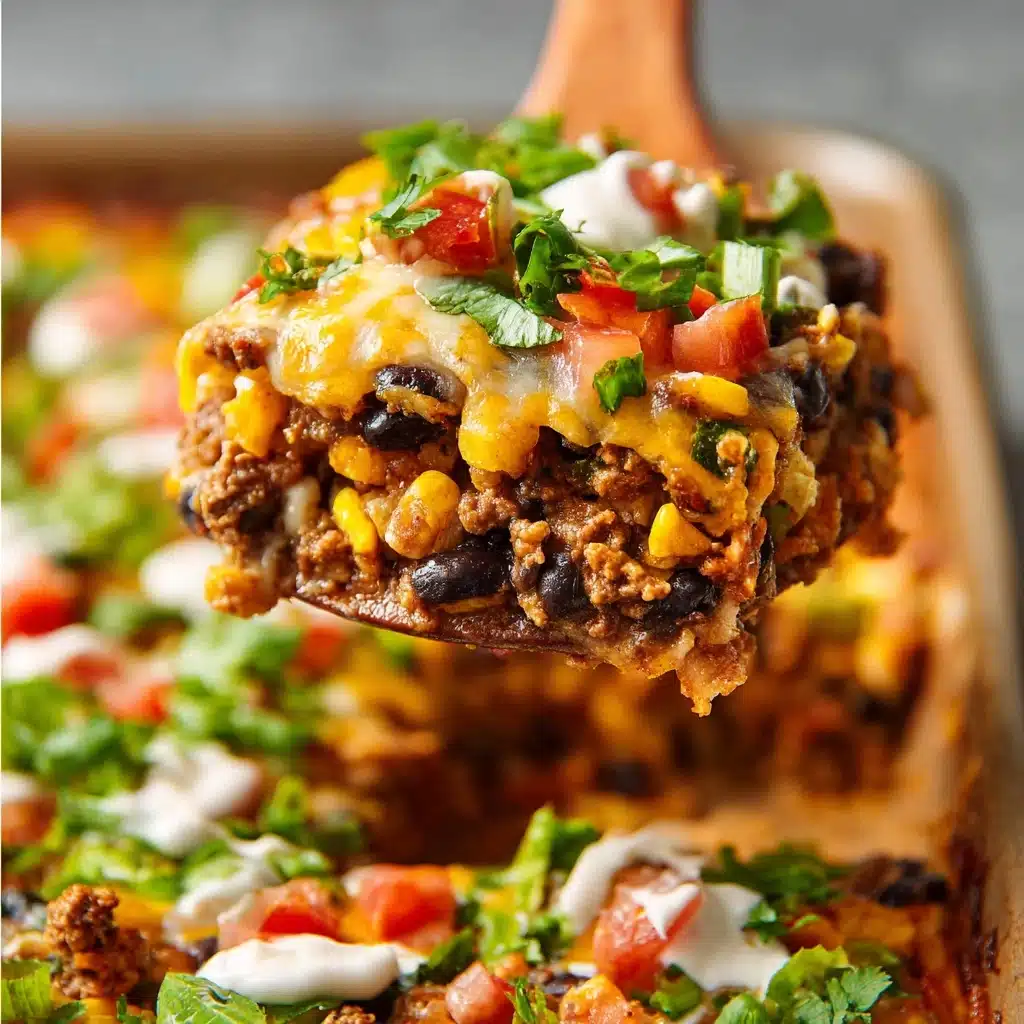 Easy Taco Bake Casserole Recipe - Recipe Image