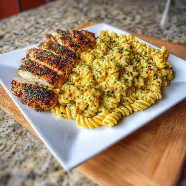 Creamy Garlic Parmesan Chicken Pasta Recipe