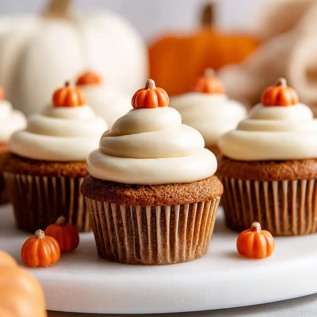 The Best Pumpkin Cupcakes Recipe - Recipe Image